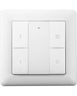 EcoDim - Draadloze Schakelaar - Smart WiFi - ED-10012 - ZigBee - 2-voudig Schakelaar - Wit