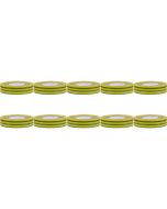 Isolatietape 10 Pack - Yurga - Groen/Geel - 20mmx20m