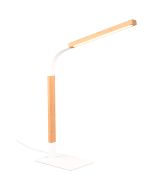 LED Bureaulamp - Trion Rios - 7W - Warm Wit 3000K - Aanraakschakelaar - Rechthoek - Mat Wit - Metaal 1