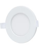 LED Downlight - Smart LED - Aigi Zumba - 6W - Aanpasbare Kleur - Inbouw Rond - Mat Wit - Aluminium - Ø105mm