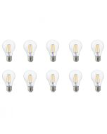 LED Lamp 10 Pack - Filament - E27 Fitting - 4W - Natuurlijk Wit 4200K