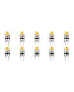 LED Lamp 10 Pack - G4 Fitting - Dimbaar - 2W - Natuurlijk Wit 4000K | Vervangt 20W