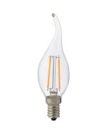 LED Lamp - Kaarslamp - Filament Flame - E14 Fitting - 4W - Natuurlijk Wit 4200K