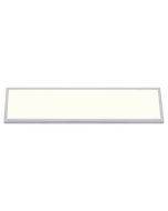 LED Paneel - 30x120 Natuurlijk Wit 4200K - 36W Opbouw Rechthoek - Mat Wit Aluminium