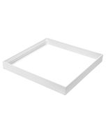 LED Paneel Opbouw Frame - Velvalux - 60x60 - Aluminium - Vierkant - Wit