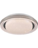 LED Plafondlamp - Plafondverlichting - Trion Unvino - 10W - Aanpasbare Kleur - Rond - Mat Wit - Kunststof