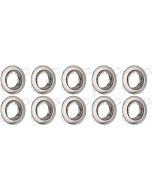 Spot Armatuur 10 Pack - GU10 Inbouwspot - Rond - Chroom - Aluminium - Kantelbaar Ø82mm