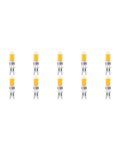 LED Lamp 10 Pack - G9 Fitting - Dimbaar - 3W - Warm Wit 3000K | Vervangt 32W