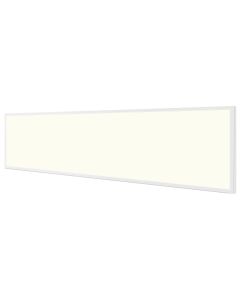 LED Paneel 30x120 - Velvalux Lumis - LED Paneel Systeemplafond - Natuurlijk Wit 4000K - 40W - Inbouw - Rechthoek - Wit - Flikkervrij