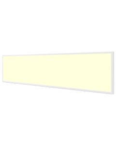 LED Paneel 30x120 - Velvalux Lumis - LED Paneel Systeemplafond - Warm Wit 3000K - 40W - Inbouw - Rechthoek - Wit - Flikkervrij