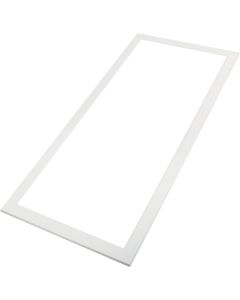 LED Paneel - Aigi - 30x60 Helder/Koud Wit 6000K - 25W Inbouw Rechthoek - Mat Wit - Aluminium 