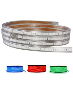 LED Strip - RGB - 5050 SMD - 1 Meter - Dimbaar - IP65 Waterdicht - 230V