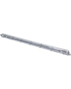 LED Waterdichte TL Armatuur - Velvalux Strela - 120cm - Enkel - Koppelbaar - Waterdicht IP65