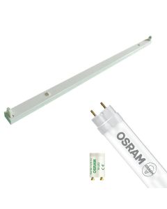 OSRAM - LED TL Armatuur met T8 Buis - SubstiTUBE Value EM 830 - Aigi Dybolo - 120cm Enkel - 16.2W - Warm Wit 3000K