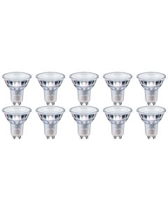 PHILIPS - LED Spot 10 Pack - MASTER 927 36D VLE - GU10 Fitting - DimTone Dimbaar - 4.9W - Warm Wit 2200K-2700K | Vervangt 50W