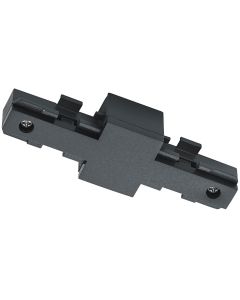 Spanningsrail Isolator - Trion Dual - Rechte Connector - 2 Fase - Mat Zwart 