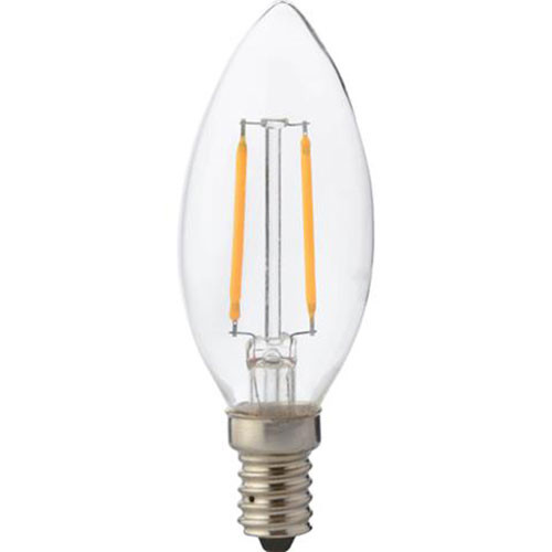 LED Lamp - Kaarslamp - Filament - E14 Fitting - 4W - Natuurlijk Wit 4200K