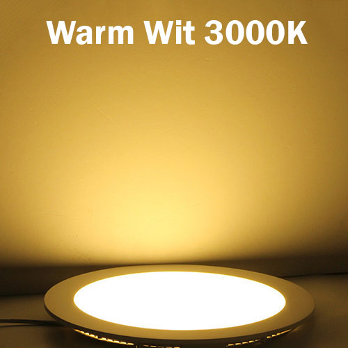 LED Paneel - 30x60 Warm Wit 3000K - 24W Inbouw Rechthoek - Mat Wit - Flikkervrij