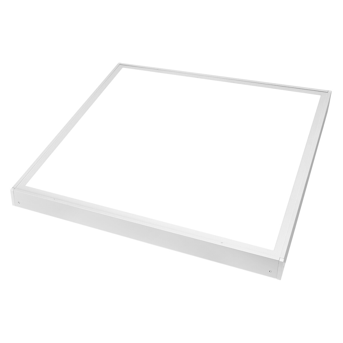 LED Paneel 60x60 - Velvalux Lumis - Helder/Koud Wit 6000K - 36W - Opbouw - Vierkant - Wit - Flikkervrij