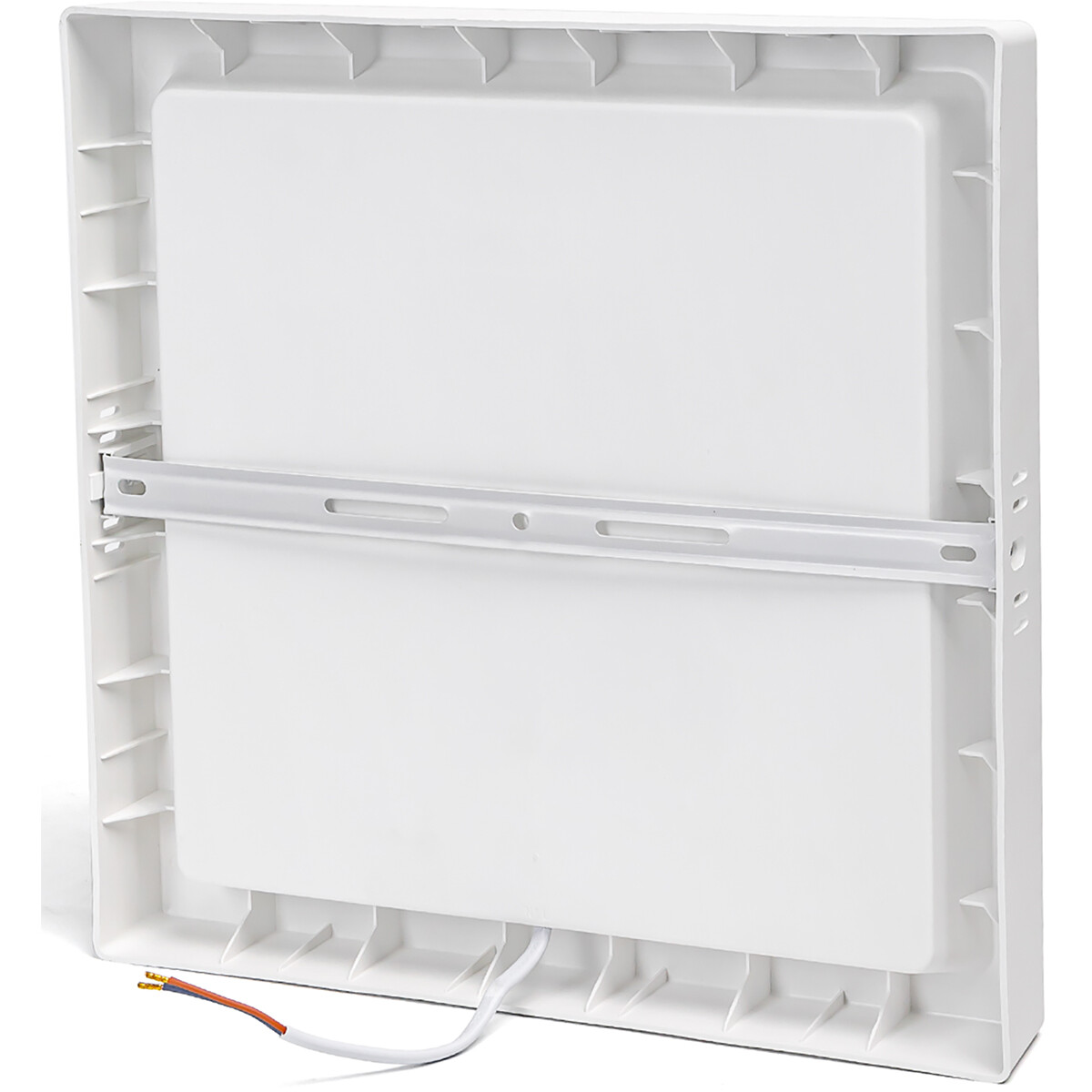 LED Paneel - Downlight - Aigi - Warm Wit 3000K - 24W - 30x30 - Opbouw - Vierkant - Wit - Flikkervrij