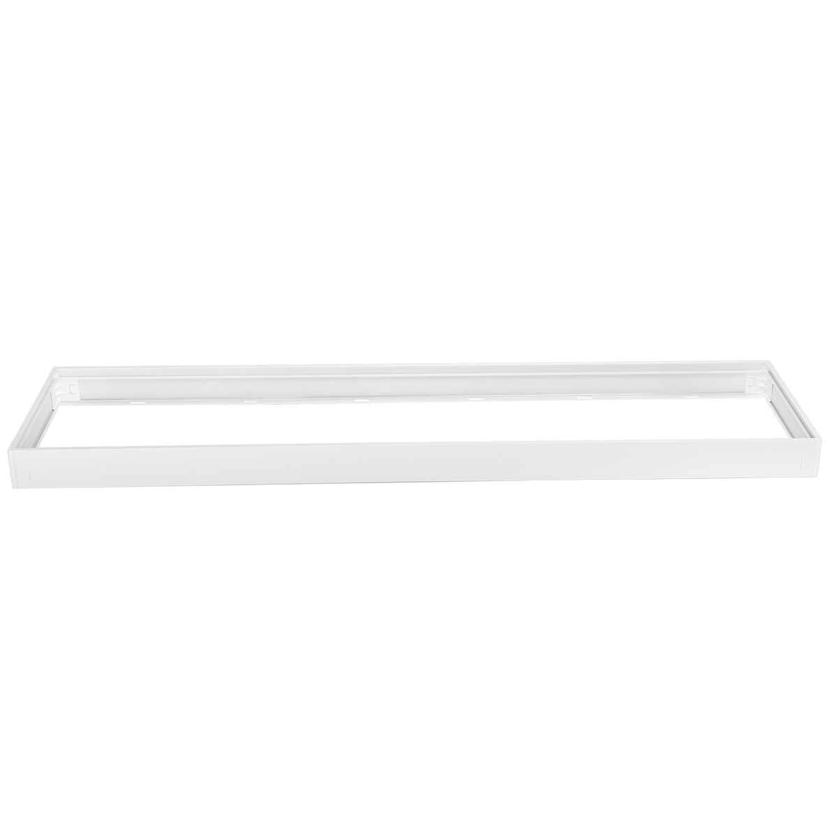 LED Paneel Opbouw Frame - Velvalux - 30x120 - Aluminium - Rechthoek - Wit