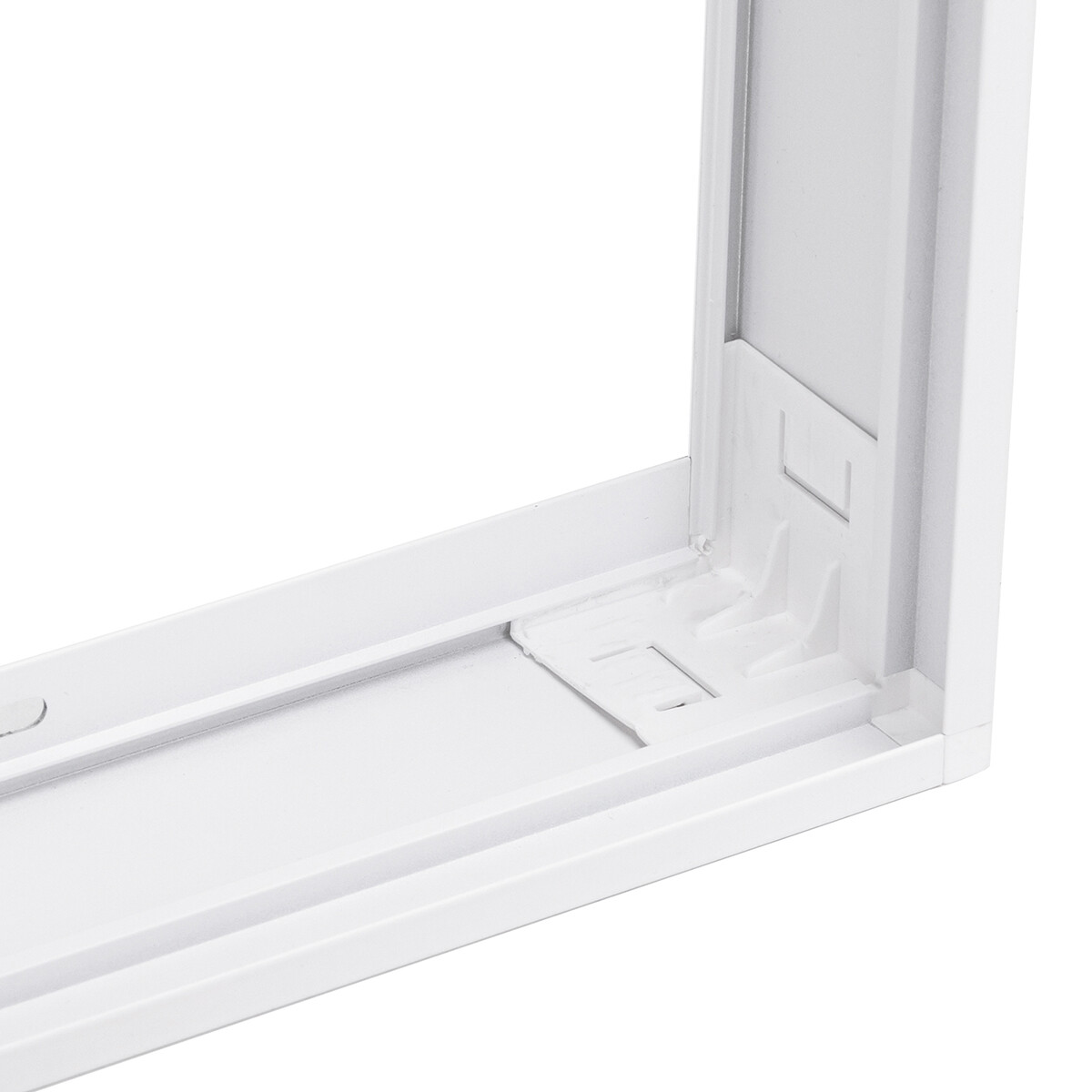 LED Paneel Opbouw Frame - Velvalux - 30x120 - Aluminium - Rechthoek - Wit