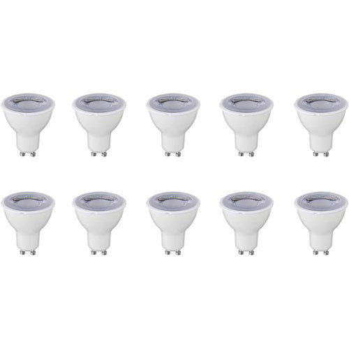 LED Spot 10 Pack - GU10 Fitting - Dimbaar - 6W - Warm Wit 3000K