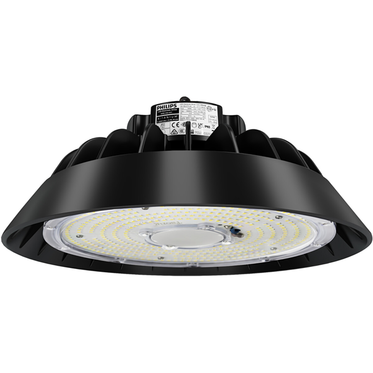 LED UFO High Bay Premium - Rinzu Prem - 200W - High Lumen 150 LM/W - Magazijnverlichting - Dimbaar - Waterdicht IP65 - Natuurlijk Wit 4000K - Aluminium - Philips Driver