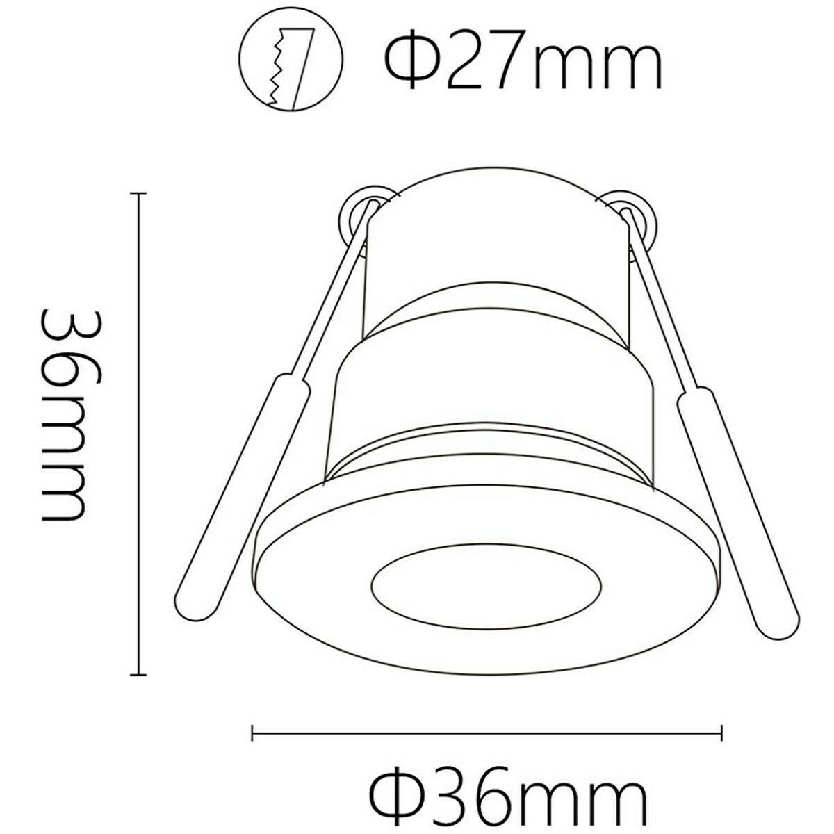 LED Veranda Spot Complete Set - Velvalux - 6 Stuks - 3W - Warm Wit 3000K - Dimbaar - Waterdicht IP65 - Inbouw - Rond - Mat Zilver - Aluminium - 12V