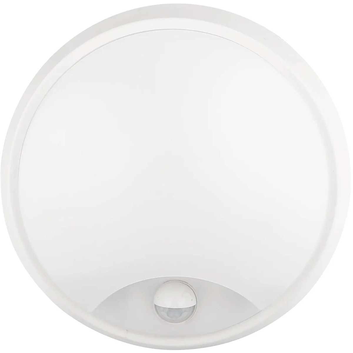 LED Wandlamp met Sensor - Kozolux Sorta - 20W 1600lm - Aanpasbare Lichtkleur 3in1 CCT - IP54 - Rond - Wit