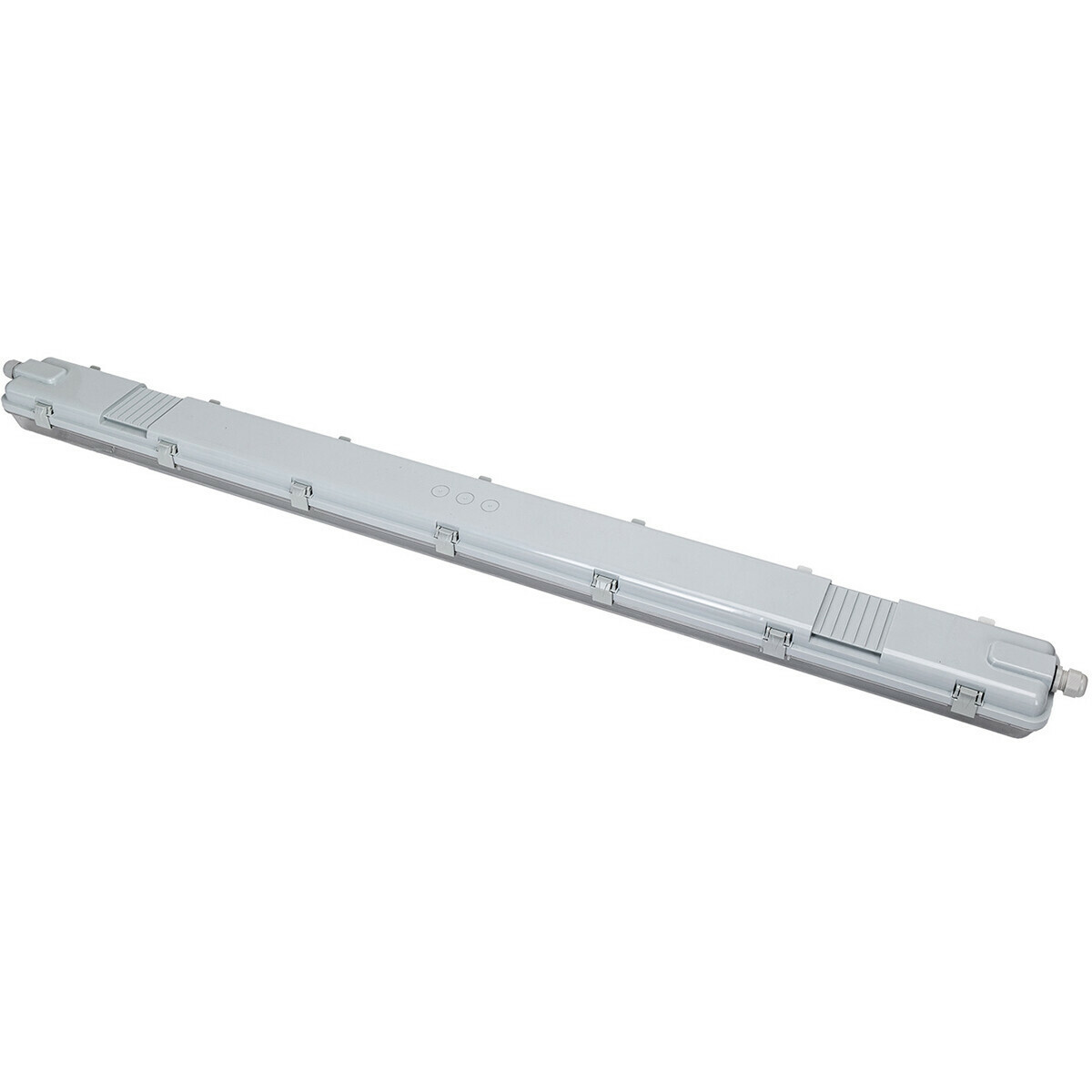 LED Waterdichte TL Armatuur met T8 Buizen - Velvalux Strela - 120cm - Dubbel - Koppelbaar - Waterdicht IP65 - OSRAM - SubstiTUBE Value EM 830 - 32.4W - Warm Wit 3000K | Vervangt 72W