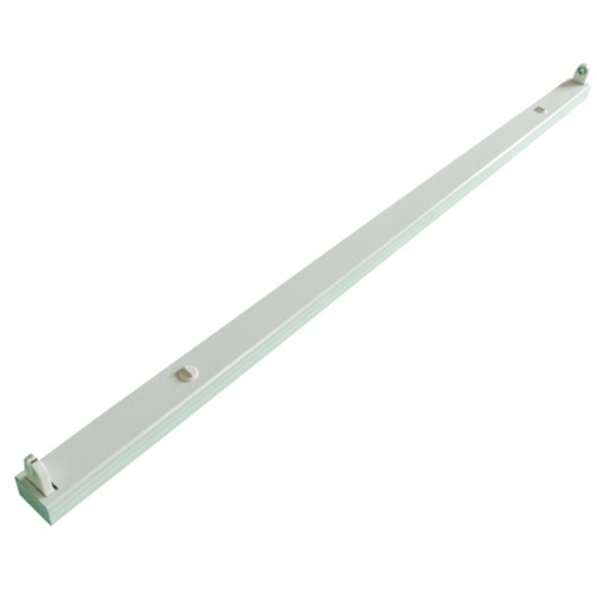 LED TL Armatuur met T8 Buis - OSRAM SubstiTUBE Value EM 840 - Aigi Dybolo - 150cm Enkel - 19.1W - Natuurlijk Wit 4000K