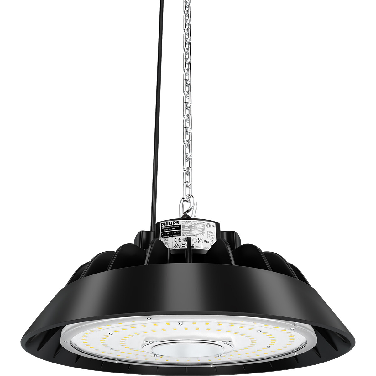 LED UFO High Bay Premium - Rinzu Prem - 200W - High Lumen 150 LM/W - Magazijnverlichting - Dimbaar - Waterdicht IP65 - Natuurlijk Wit 4000K - Aluminium - Philips Driver