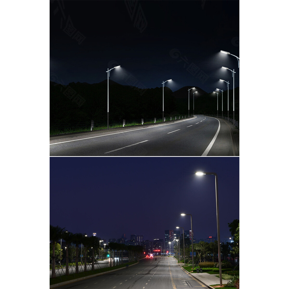 Straatverlichting met Photocell Sensor - Rinzu Strion - 150 Watt - 25500 Lumen - 4000K - Waterdicht IP66 - 70x140D Ø60mm Spigot - OSRAM Driver - Lumileds