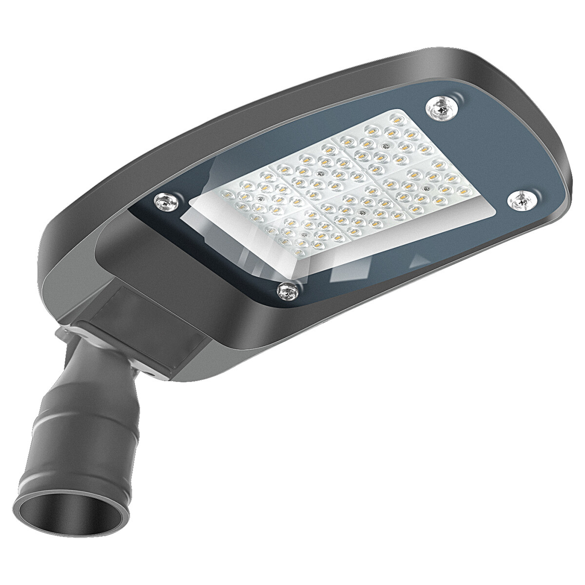 Straatverlichting - Rinzu Strion - 200 Watt - 34000 Lumen - 4000K - Waterdicht IP66 - 70x140D Ø60mm Spigot - OSRAM Driver - Lumileds